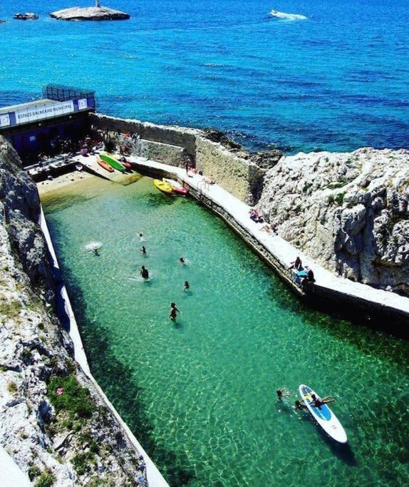 Апартаменти Grand Large Sur La Corniche Marseille Par Conciergerie By Sam Екстер'єр фото